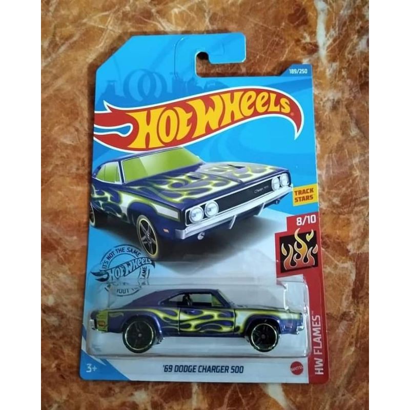 Hot Wheels 69 Dodge Charger 500 HW Reguler Hotwheels Real Car