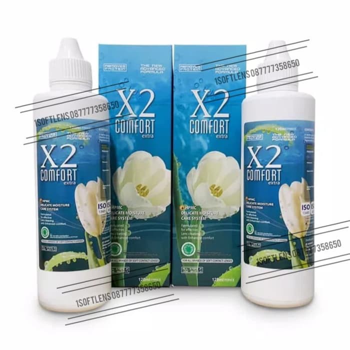 CAIRAN PEMBERSIH SOFTLENS X2 COMFORT 120 ML