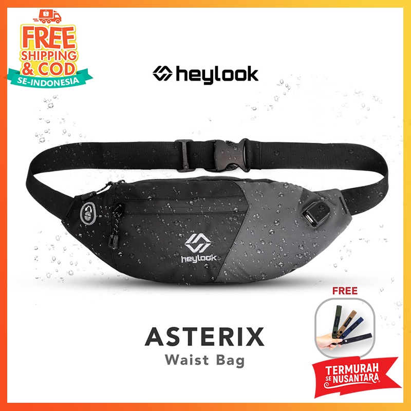 [BISA COD] Asterix Tas Selempang Pria Tas Slempang Casual Anti Air Sling Bag Waterproof Pria TS409