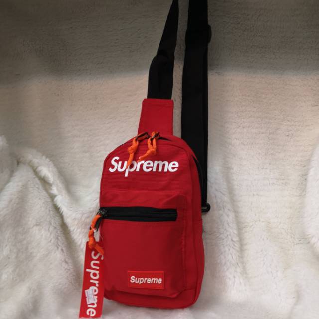 TAS SELEMPANG SUPREME 338 IMPORT TAS SELEMPANG SUPeREM SLINGBAG WAISTBAG (IMPORT BUKAN LOKAL)