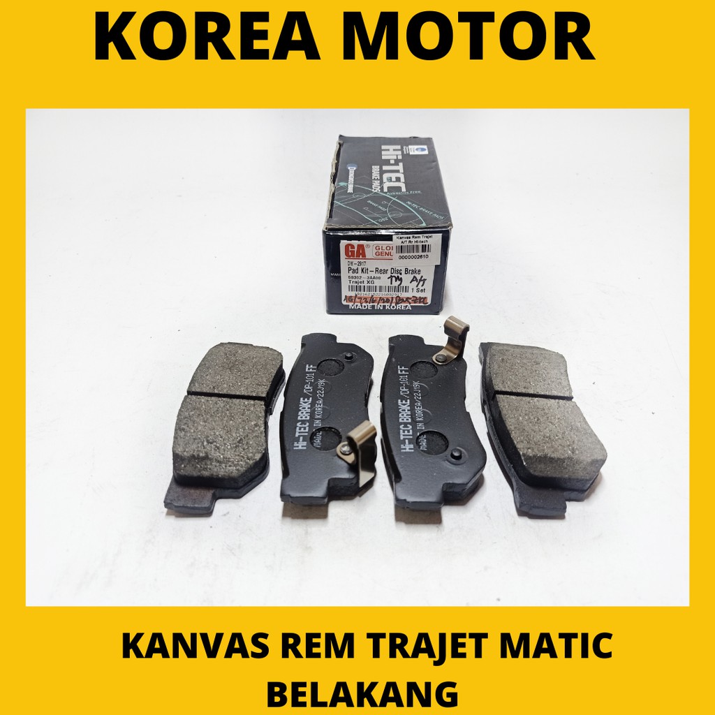 Kampas rem Belakang Hyundai Trajet Matic