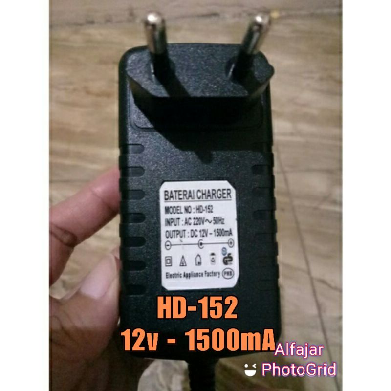 Casan Mobil Aki 12V 1500mA anak (12v7Ah / 20Hr) 12 volt/ 7Ah