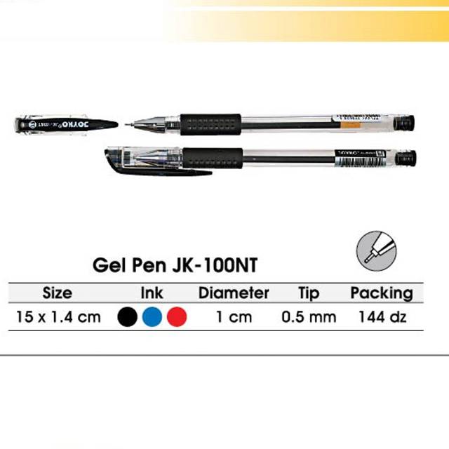 

PROMO Pen Joyko JK100NT Termurah Harga per gross
