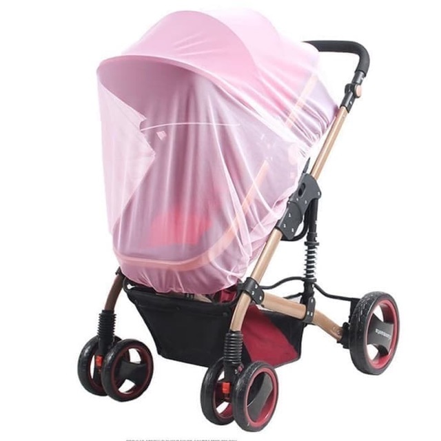 stroller cover/ kelambu penutup stroller anti nyamuk ok  good quality