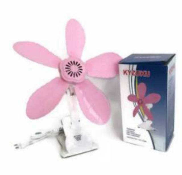 Kipas Jepit Kyzuku 3 in 1 18 Watt &amp; 29 Watt 36 Watt 37 Watt &amp; 39 Watt (Bisa Dijepit,Duduk,Tempel Dinding)
