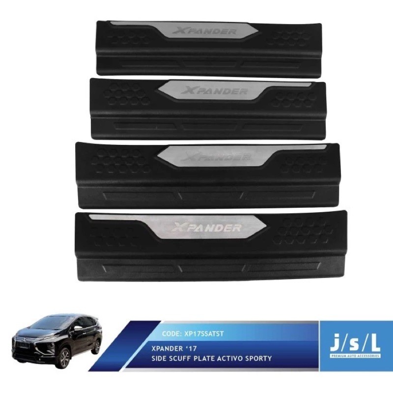JSL Sillplate Samping Xpander 17 Side Scuff Plate Model Activo Sporty