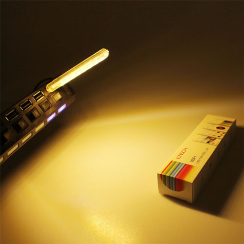 Hot Sale/Lampu Buku LED Mini Portable USB/Lampu Buku Baca DC5V Ultra Bright/Lampu Malam USB Warm White