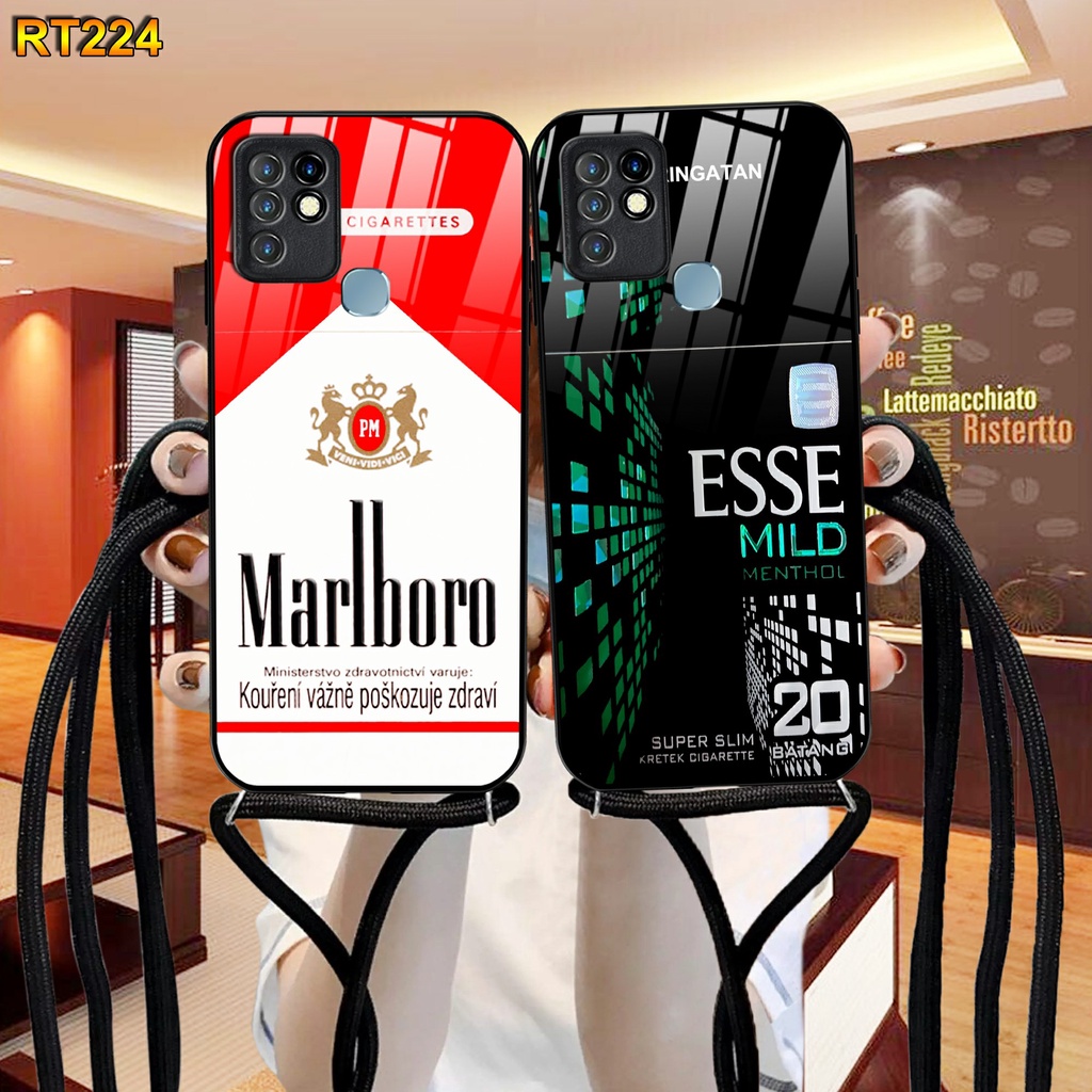 RT224 Softcase Kilau + Tali infinix Hot 10 Case Kilau Hot 8 Hot 9 Hot 9 play Hot 10 Hot 10 play Hot 