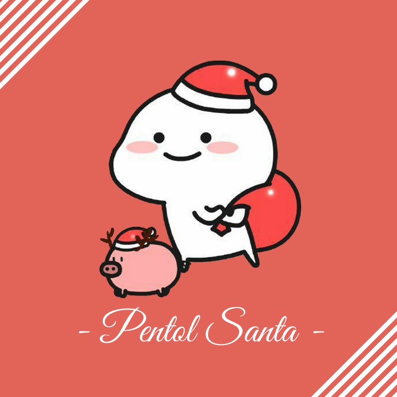 SYSCENT CHRISTMAS AIR FRESHENER PENTOL WBB SANTA NATAL EDITION / PEWANGI MOBIL PARFUM RUANGAN