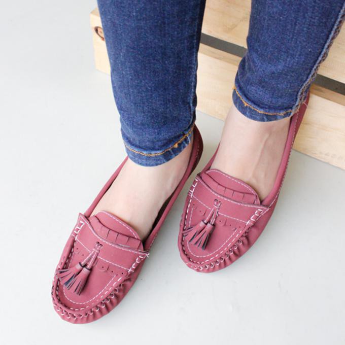 SEPATU FLAT SHOES FLATSHOES GRATICA IS09 PURPLE MCXLI