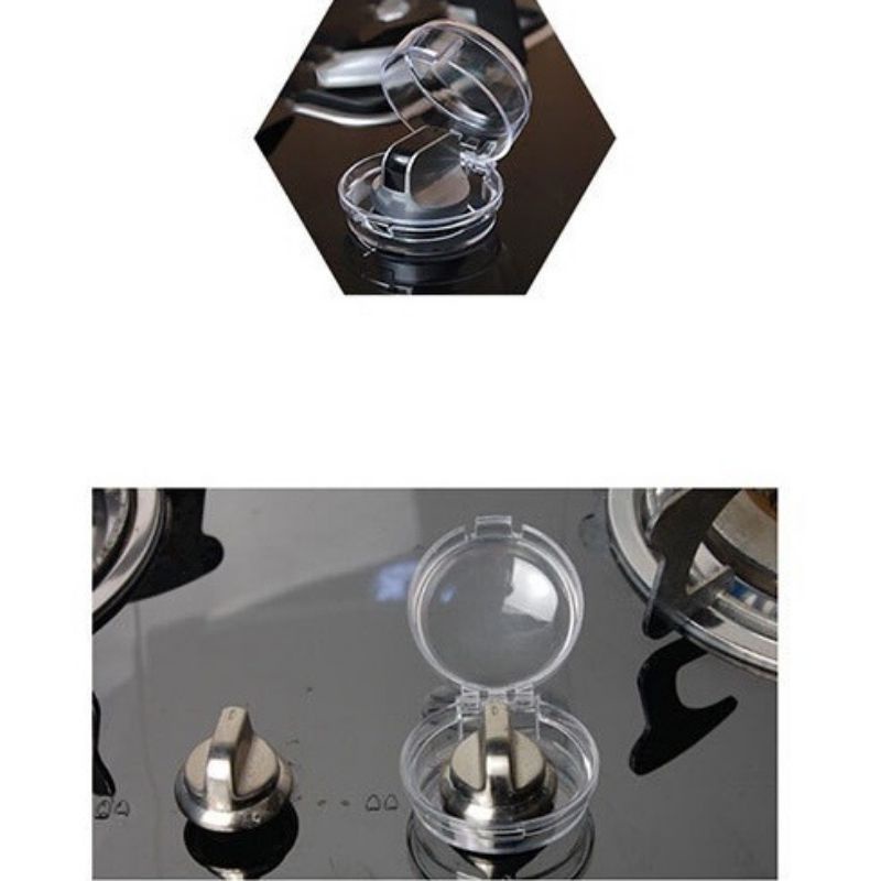 MJ88 ALAT PELINDUNG KNOB KOMPOR GAS TRANSPARANT SEMUA KOMPOR UNIVERSAL SUPER MURAH