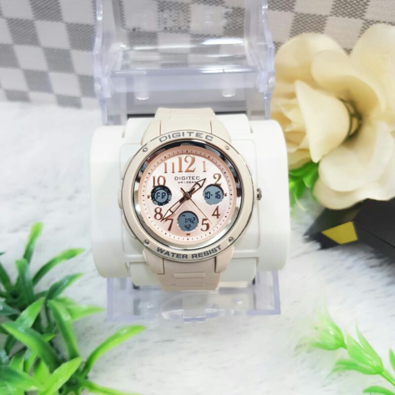 Jam tangan cewek DIGITEC DG 4091T original tahan air