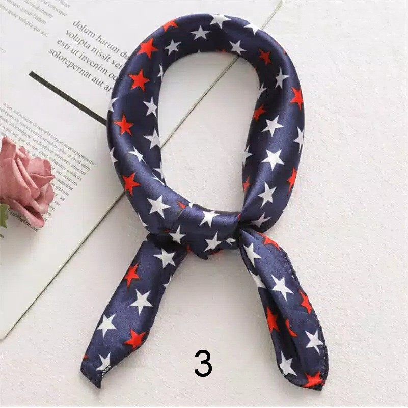 Scarf Murah Bandana Kain Syal Fashion-3