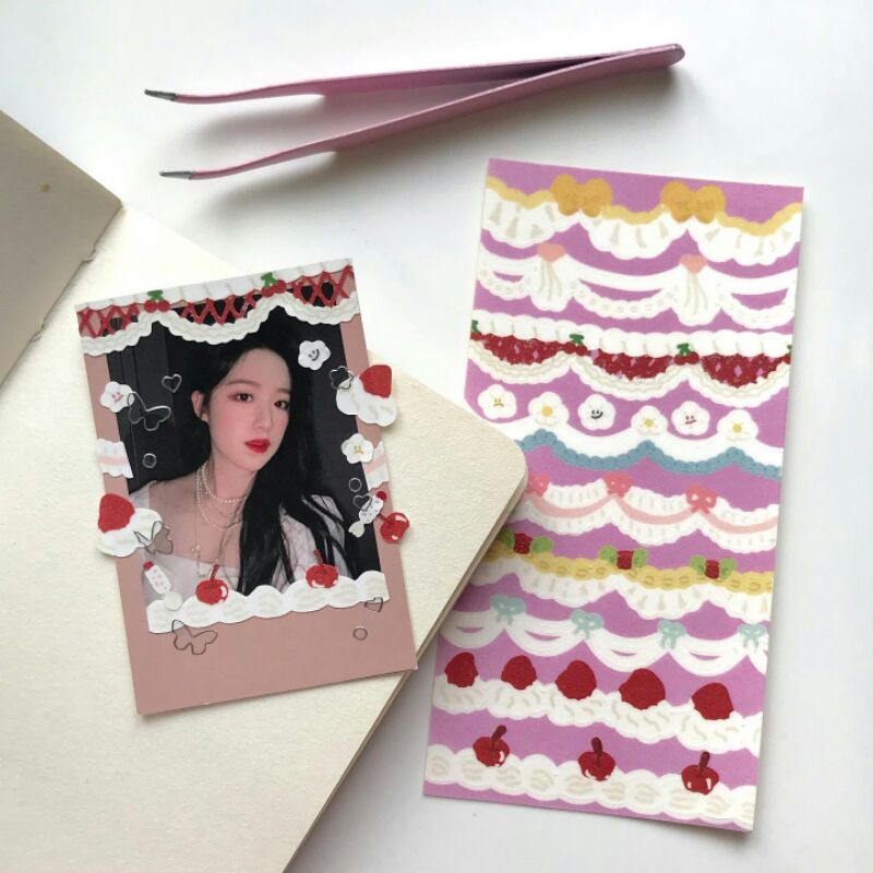 

Pretty Créme (GRADE A) | DECO JOURNAL STICKER