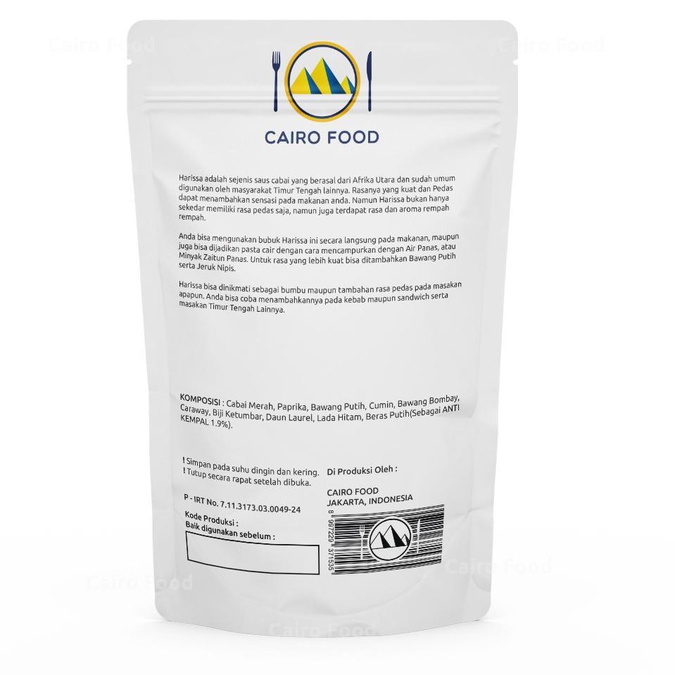 

Big sale Bumbu Harissa Cairo Food - 100 Gram W6M