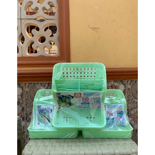 Tempat Sabun Tempat Alat Tulis / Tempat Sendok Garpu Alat Serbaguna / Krista Cutlery Holder Sunlife / SL 800