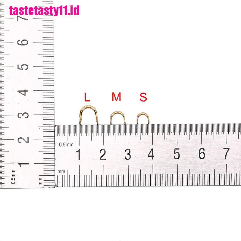 (TTID) Spinner Clevises Mudah Digunakan #3 50 Pcs / Pak Nikel Buatan USA