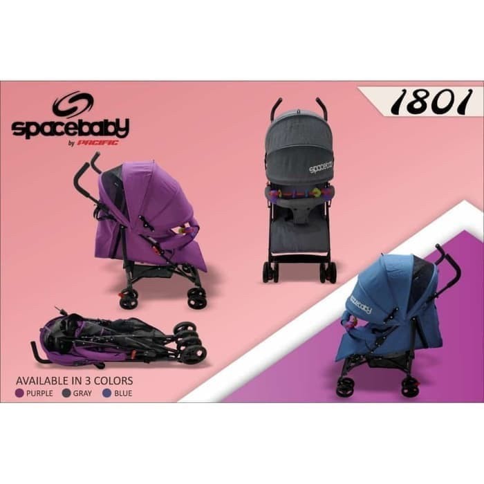 Kereta bayi Stroller Space Baby SB-1801
