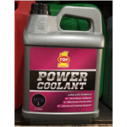 Air radiator top1 power coolant - merah-4 liter