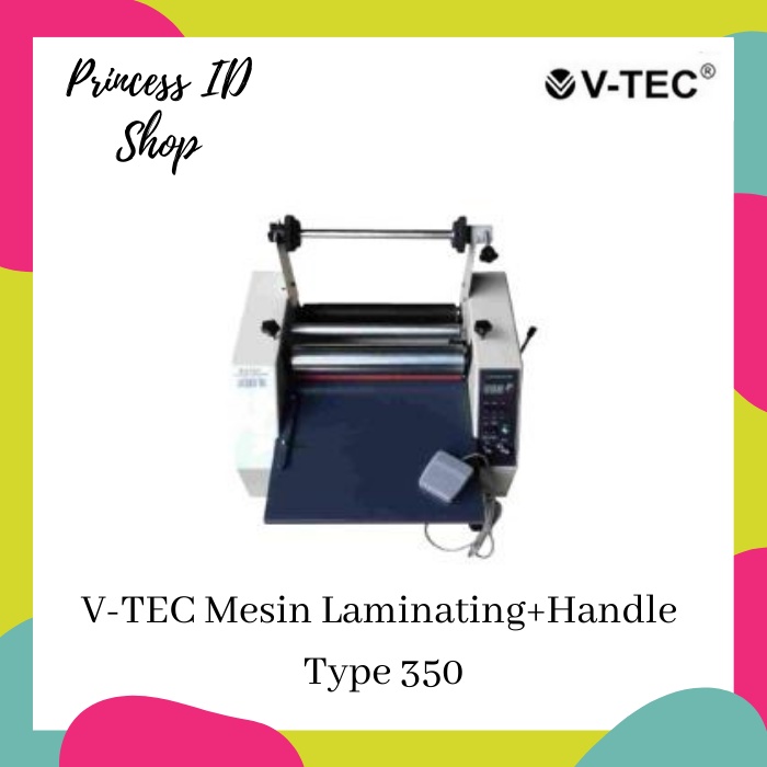 MESIN LAMINATING + HANDLE V-TEC TYPE 350