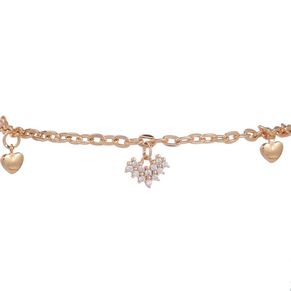 Gelang wanita korea fashion rose gold niche desain gelang fashion  perhiasan D220