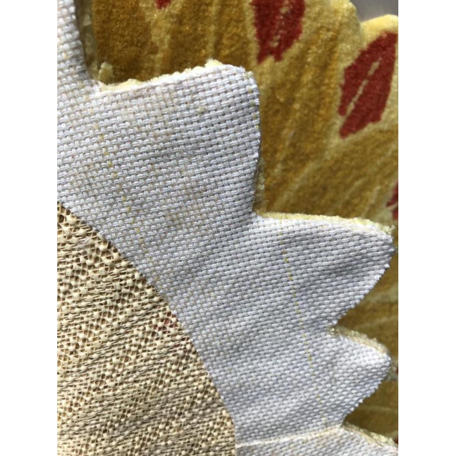 KESET KAKI HANDTUFT BUNGA MATAHARI SUN FLOWER UNIK LUCU 40X60 CM