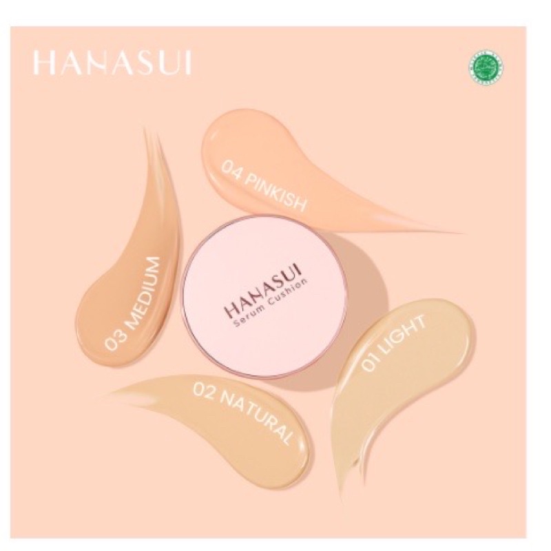 Hanasui Serum Cushion 15g - Alas Bedak