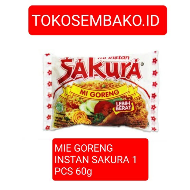 

Mie Goreng sakura 1 Pcs 60g