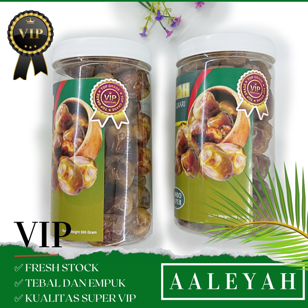 KURMA SUKARI VIP AALEYAH 500 GRAM / KURMA SUKARI SUPER PREMIUM VIP