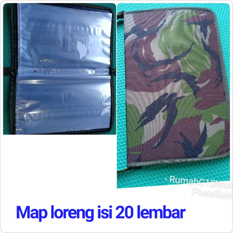 

Tas map loreng