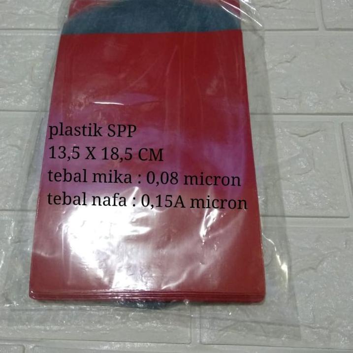 

⚡️9.9 COD⚡️ plastik SPP,, kombinasi warna 13,5X18,5cm 