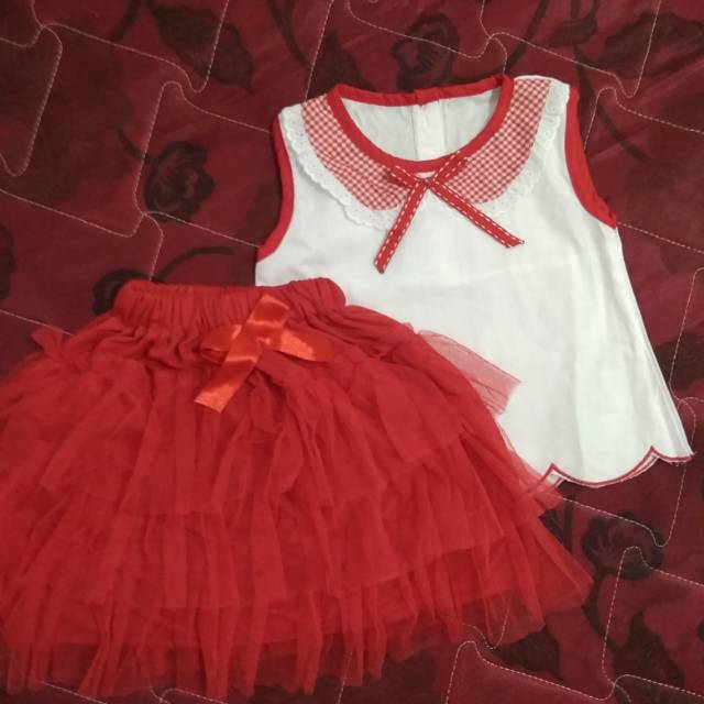 

Red white package