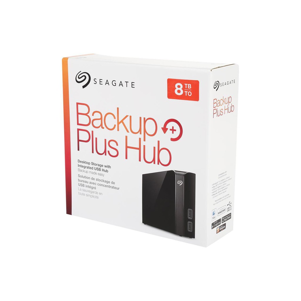 SEAGATE Backup Plus Hub 8TB USB 3.0 External Hard Drive