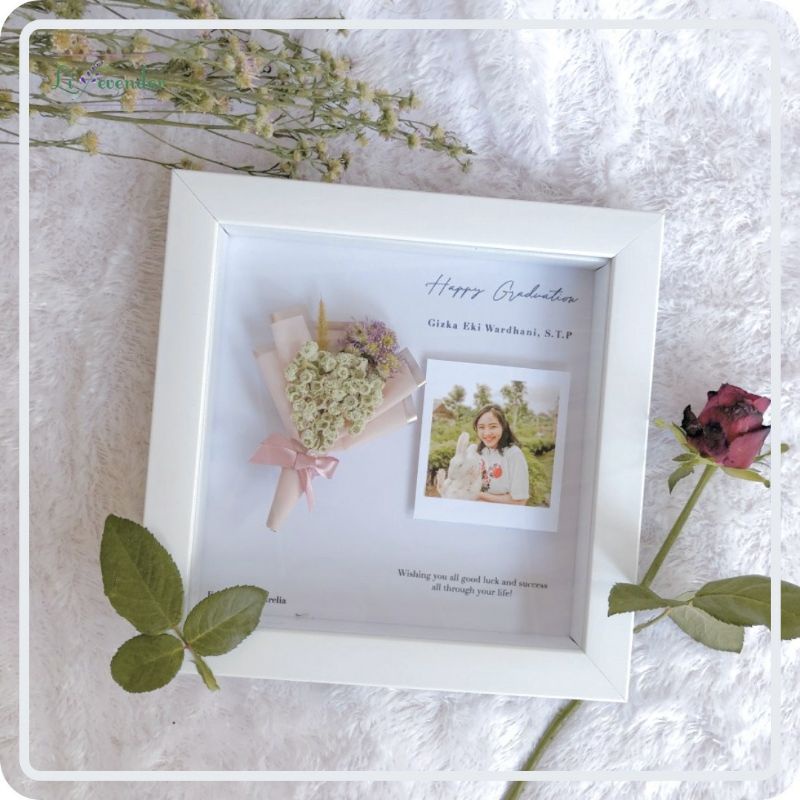 Pigura Frame 3D Kado/Birthday Gift/Graduation Gift/Wedding Gift Bingkai