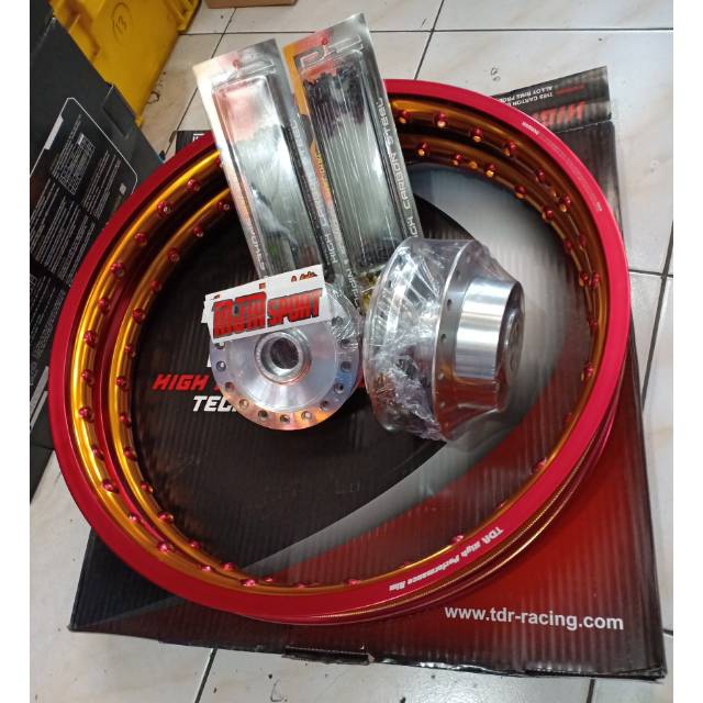 Velg TDR supra 125, blade dan cs1 satu set