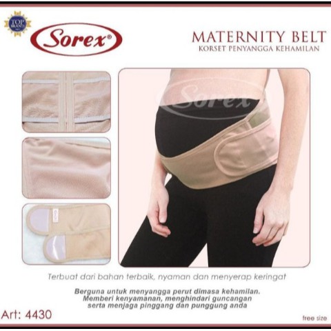 Korset Penyangga Kehamilan Maternity Belt Sorex Art 4430, 4427