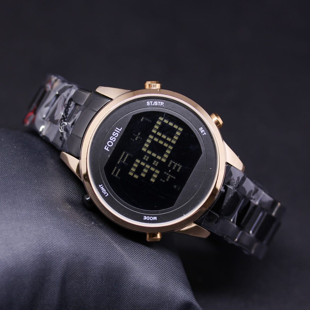 JAM TANGAN WANITA FS RANTAI DIGITAL DIAMETER 3,6CM