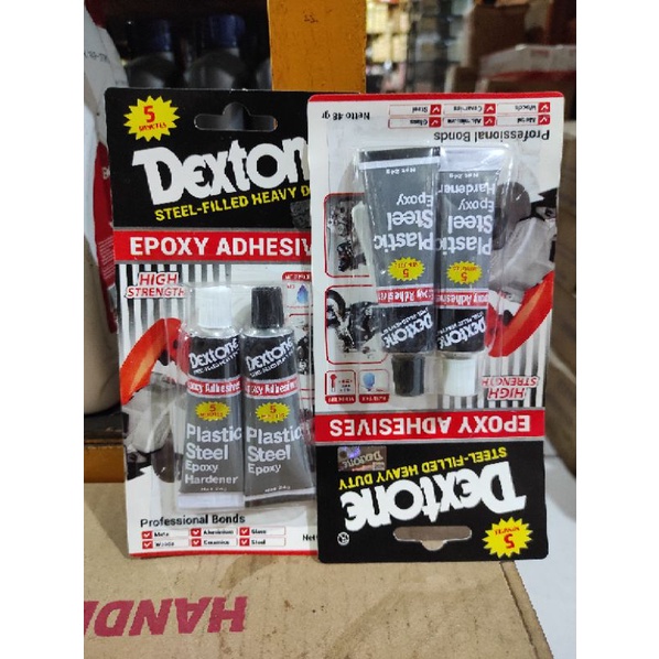 Jual Lem Besi Campur Hitam Putih Dexton Menit Shopee Indonesia