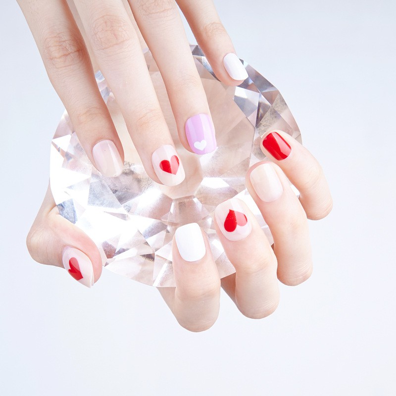 KUKU PALSU KARAKTER PRINTED NAILS KODE LUNA 532