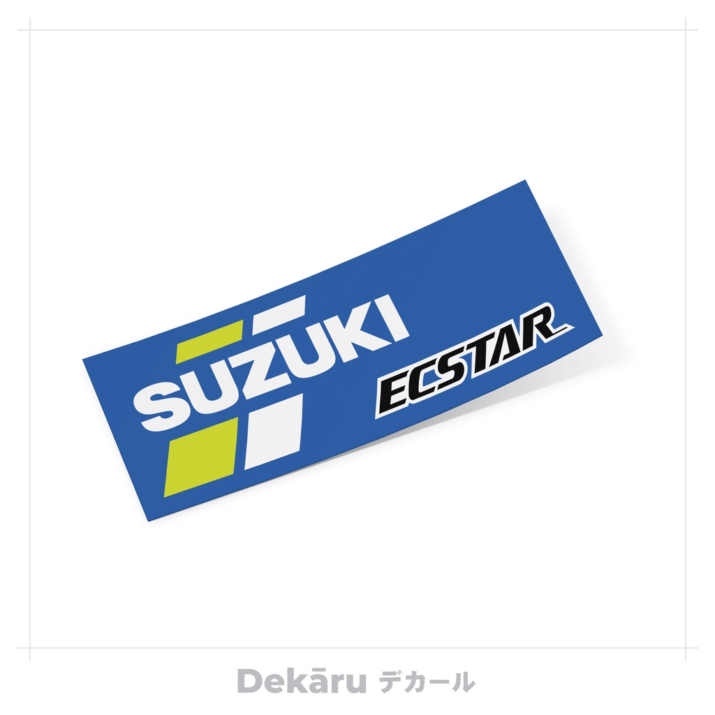 SUZUKI ECSTAR Stiker / Sticker Slap