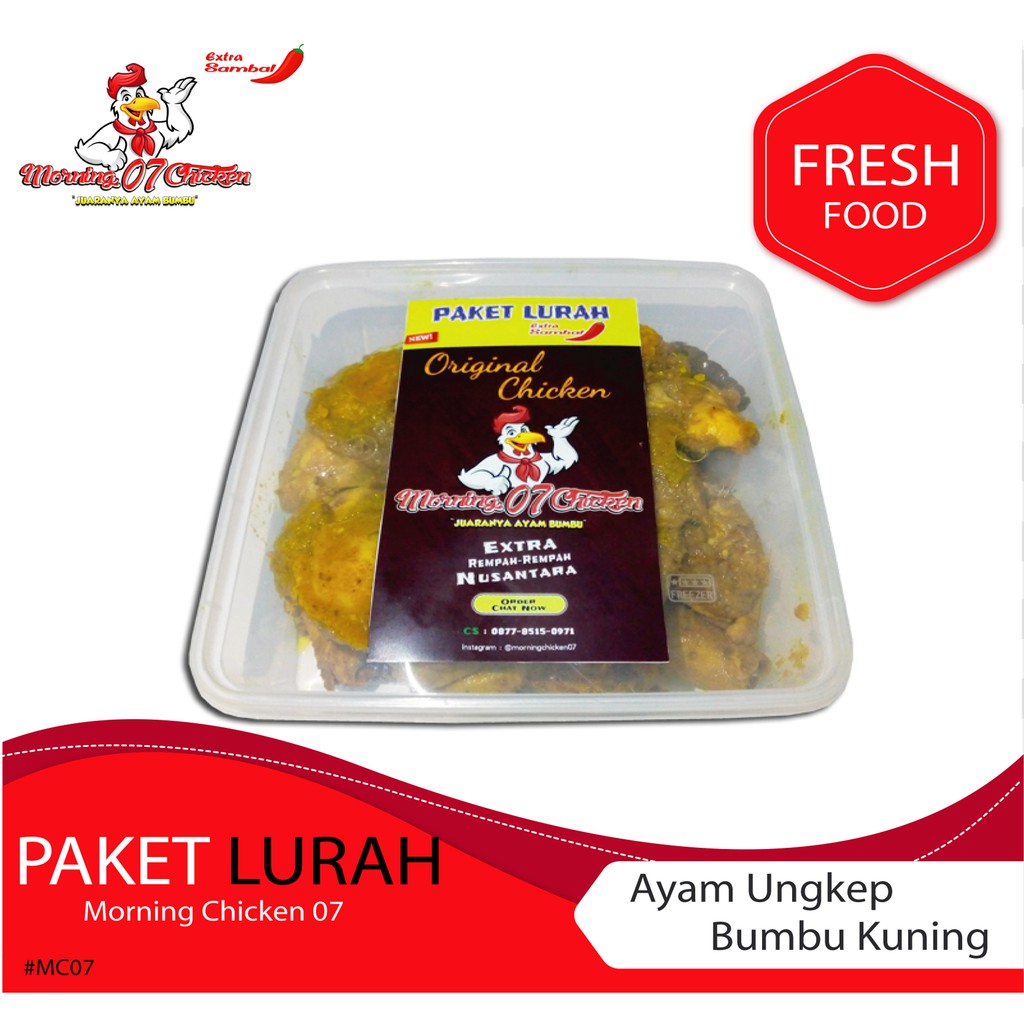 

Ayam Ungkep Bumbu Kuning Paket Lurah