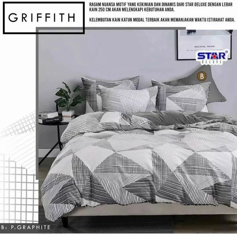 Sprei GRIFFITH katun lokal 200x200