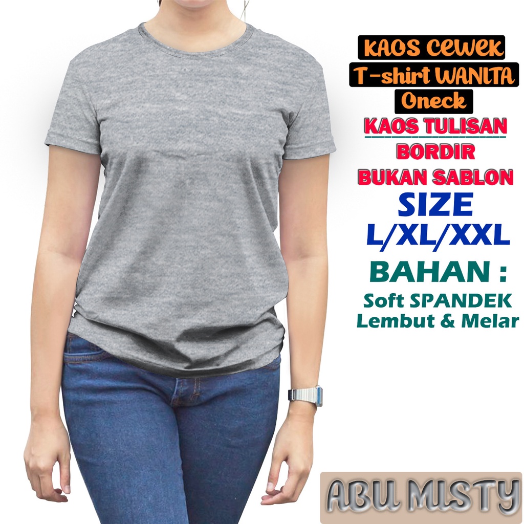 kaos polos wanta lengan pendek