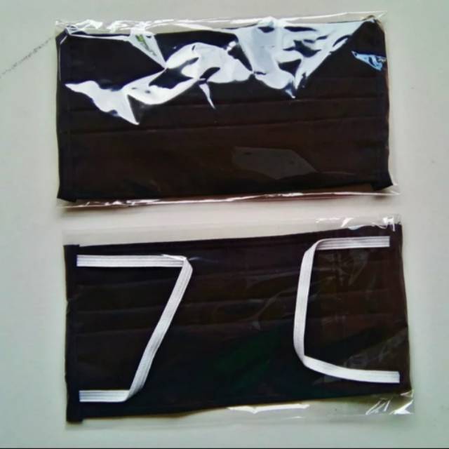 Masker Kain Tali Karet Telinga Earloop Shopee Indonesia