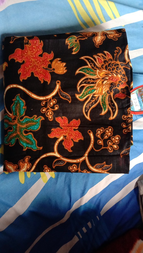 Mawarni Cardi Kombi Batik Premium Sogan Outer Kardigan Casual Modern