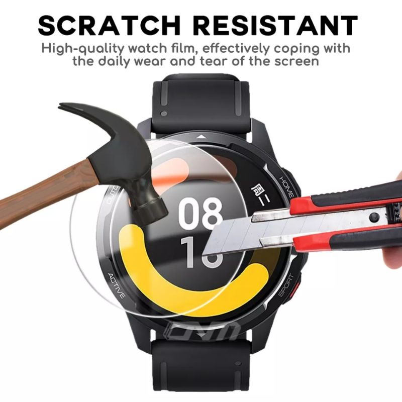 Anti Gores Xiaomi Mi Watch S1 Active Smarwatch - Tempered Glass Xiaomi Mi Watch Active S1