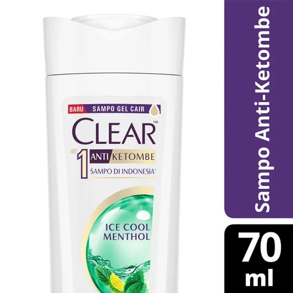 CLEAR  ICE COOL MENTHOL SHAMPOO 70 ML,160ML