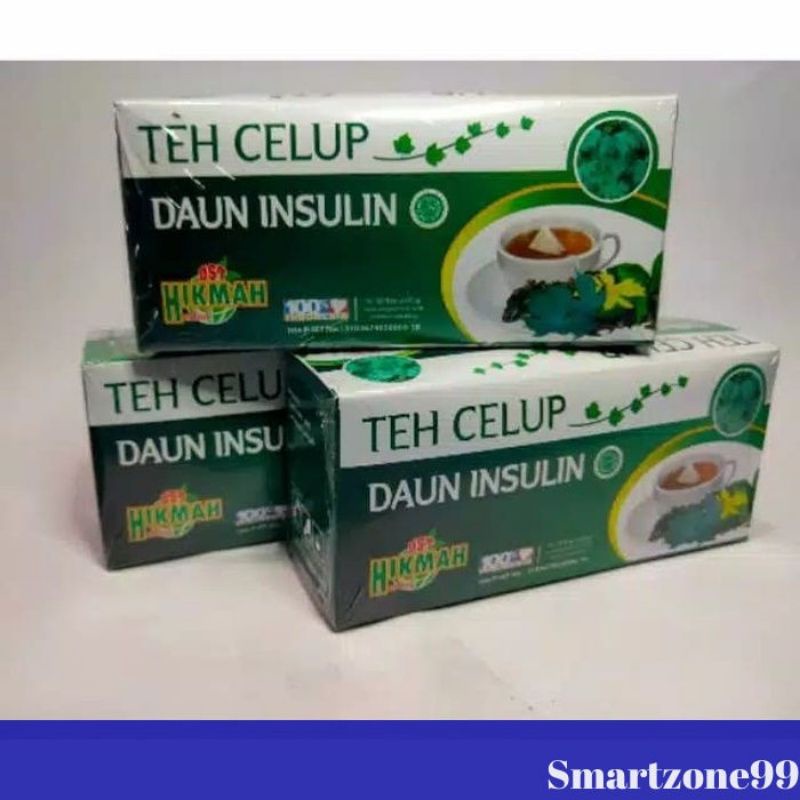 TEH DAUN INSULIN OBAT DIABETES ALAMI 100%