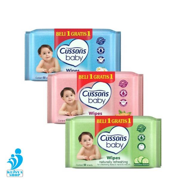 Cussons Baby Wipes Tisu Basah