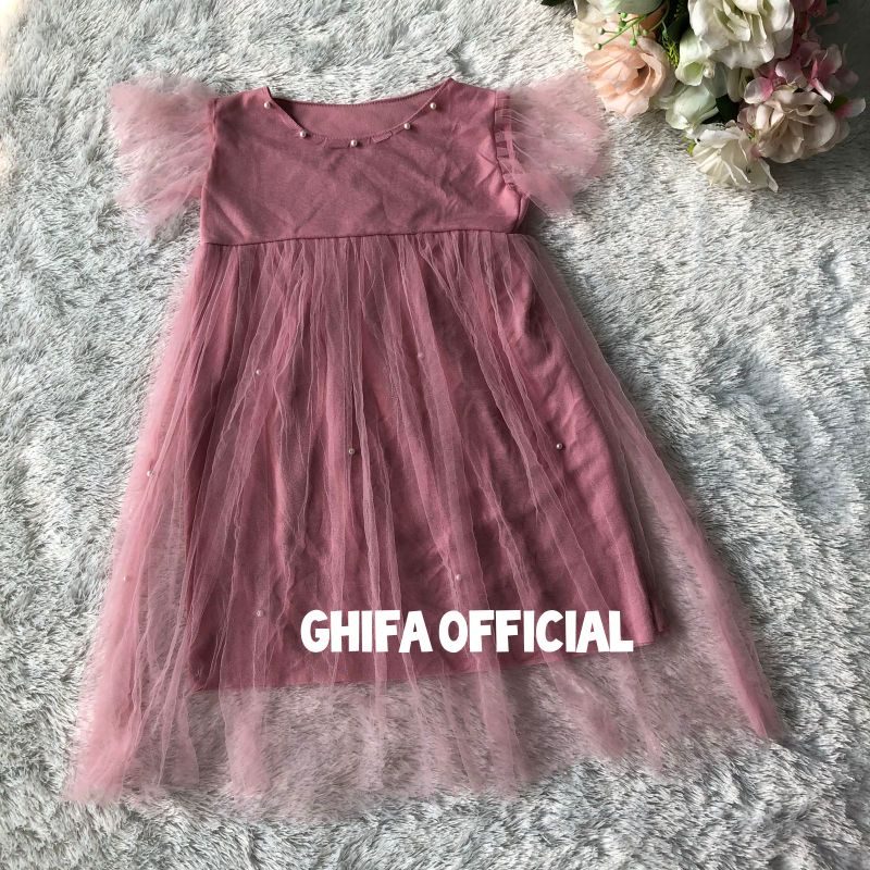 BAJU ANAK PEREMPUAN  USIA 2-5 TAHUN / DRESS ANAK TUTU PREMIUM / LONGDRESS ANAK